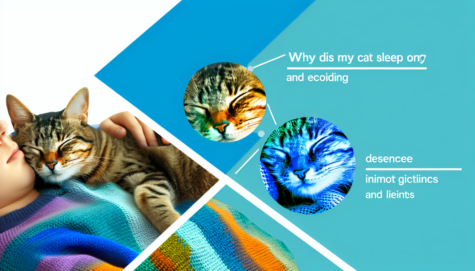 Pawtounes - Chats - Chatons - Animaux - Mignons - Marrants : Why my cat sleeps on me: deciphering and tips!