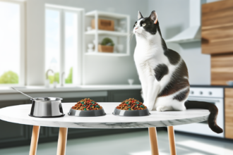 Pawtounes | Que donner à manger à votre chat : Guide complet et conseils - chat quoi donner a manger, alimentation chat, nourriture pour chat, alimentation féline, nourriture sèche pour chat, nourriture humide pour chat, nutrition chat, besoins nutritionnels chat, régime pour chat, nourriture maison chat, aliments commerciaux chat, alimentation médicale chat, surpoids chat, chat sensible, régime pour chat stérilisé, portion repas chat, chaton alimentation, chat senior alimentation, aliments de qualité pour chat, conseils nourriture chat, vétérinaire alimentation chat